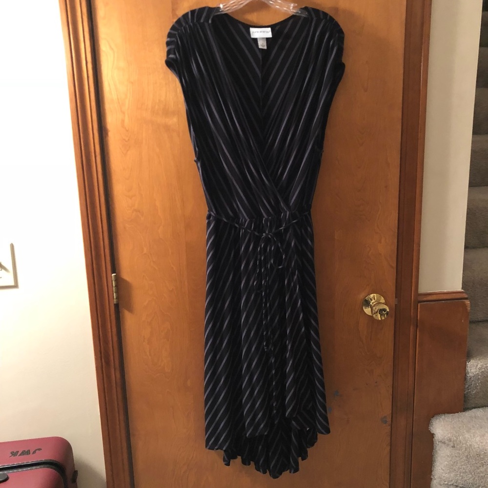 NWOT Pure Energy Stretch Jersey w/ wrap top 1X